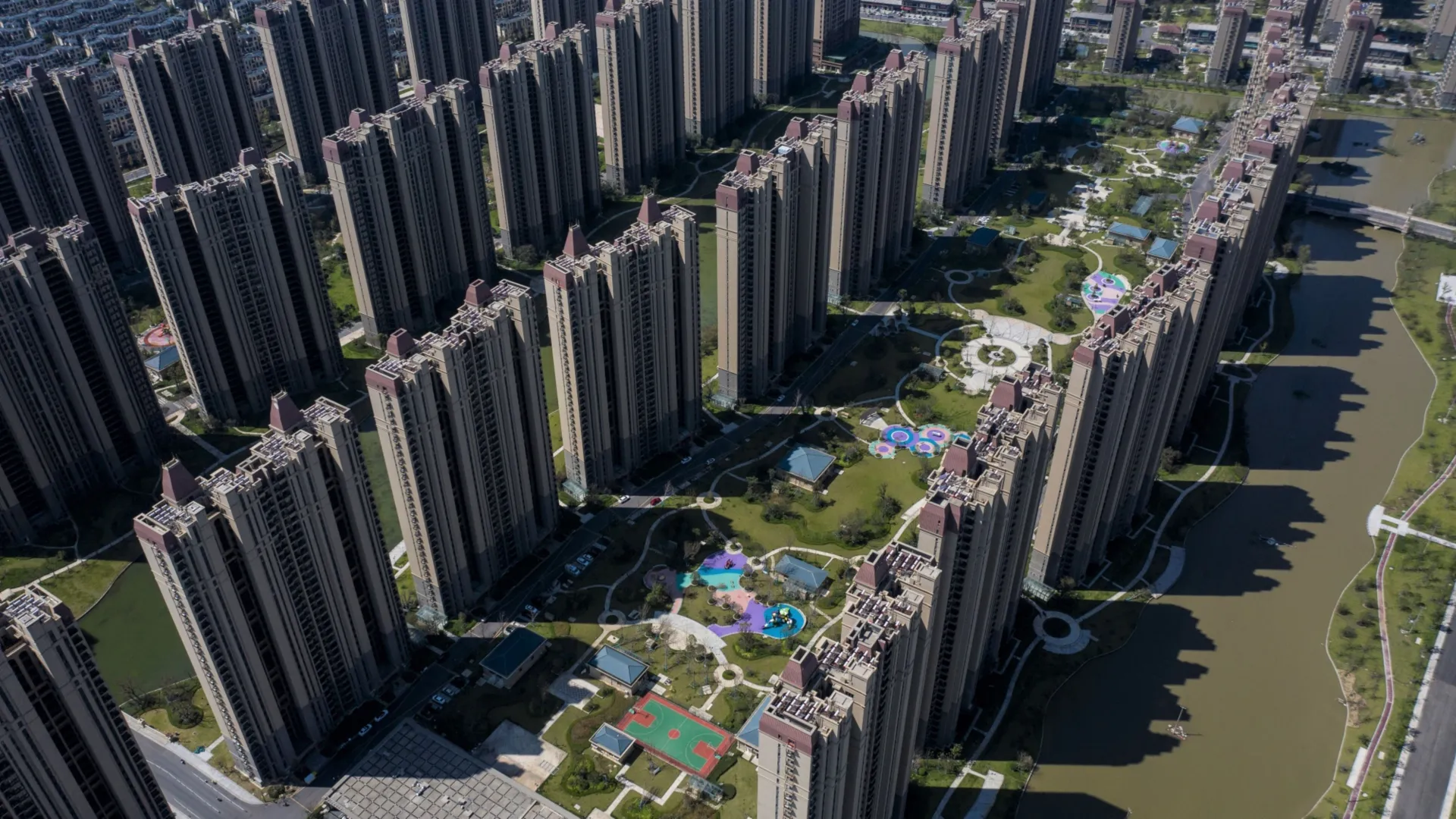 Amidst the arrival of China's home price slide, concerns escalate over the impact on the real estate market.
Image Source: Al-Jazeera