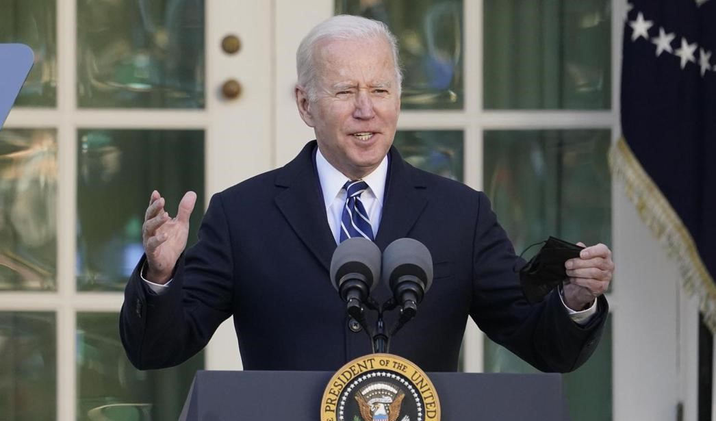 US president is presenting his point view on oil price and inflation