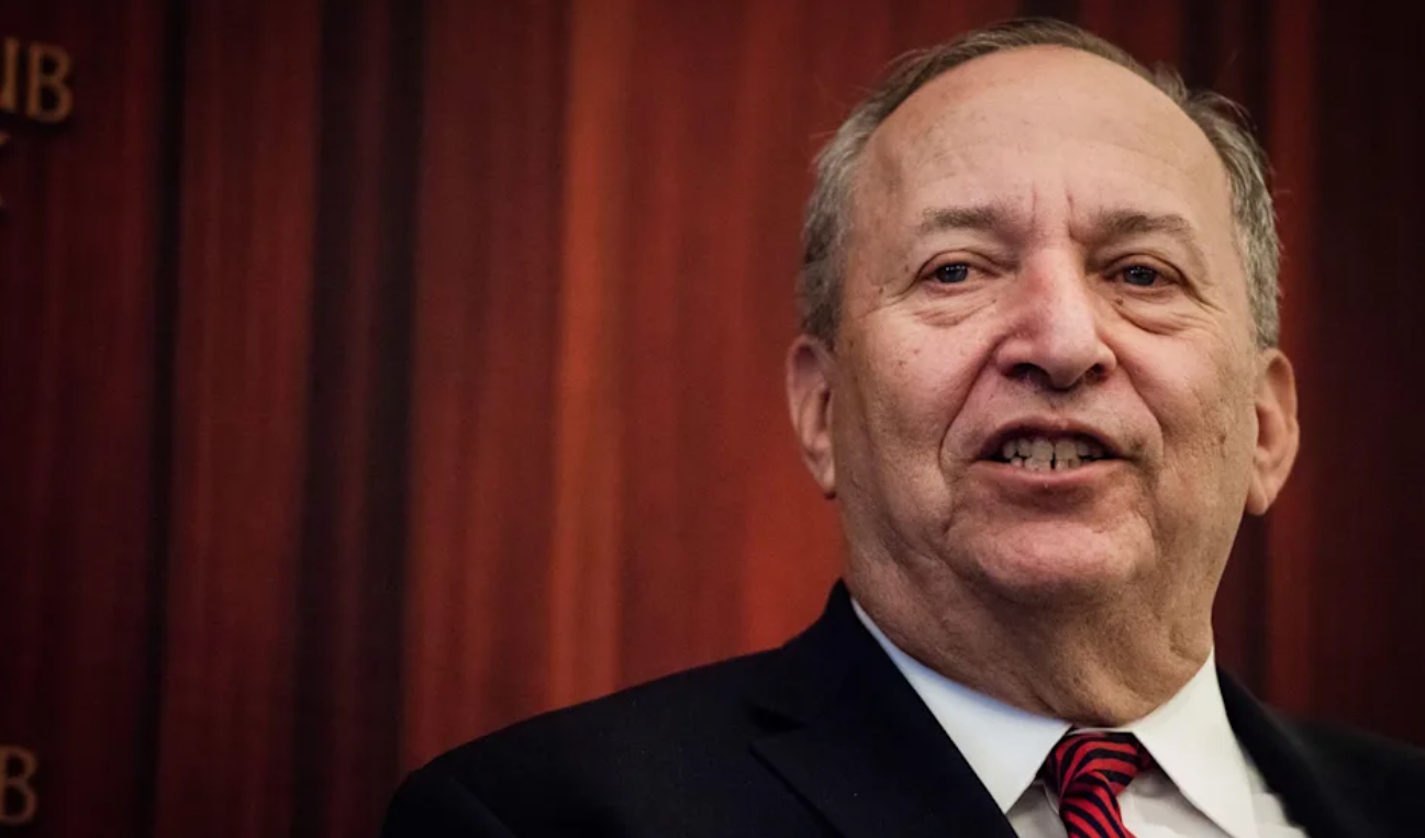 United States Former Secretary of the Treasury Larry Summers is presenting his view on Fed policies and inflation