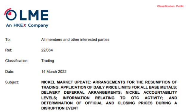 恒生指数跌回六年前、伦镍即将恢复交易