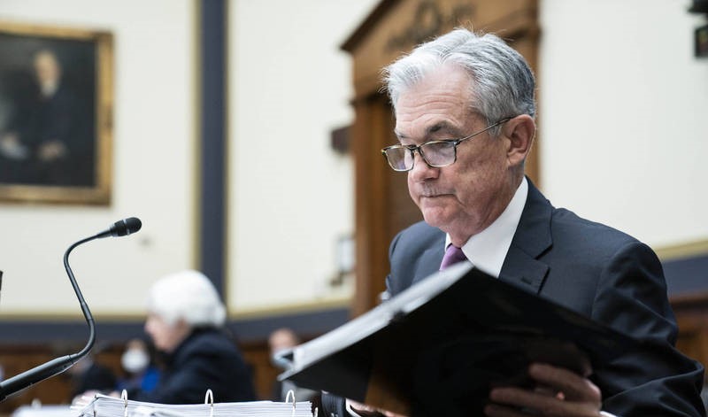 Fed chairman Powell is collating documents for the next meeting.