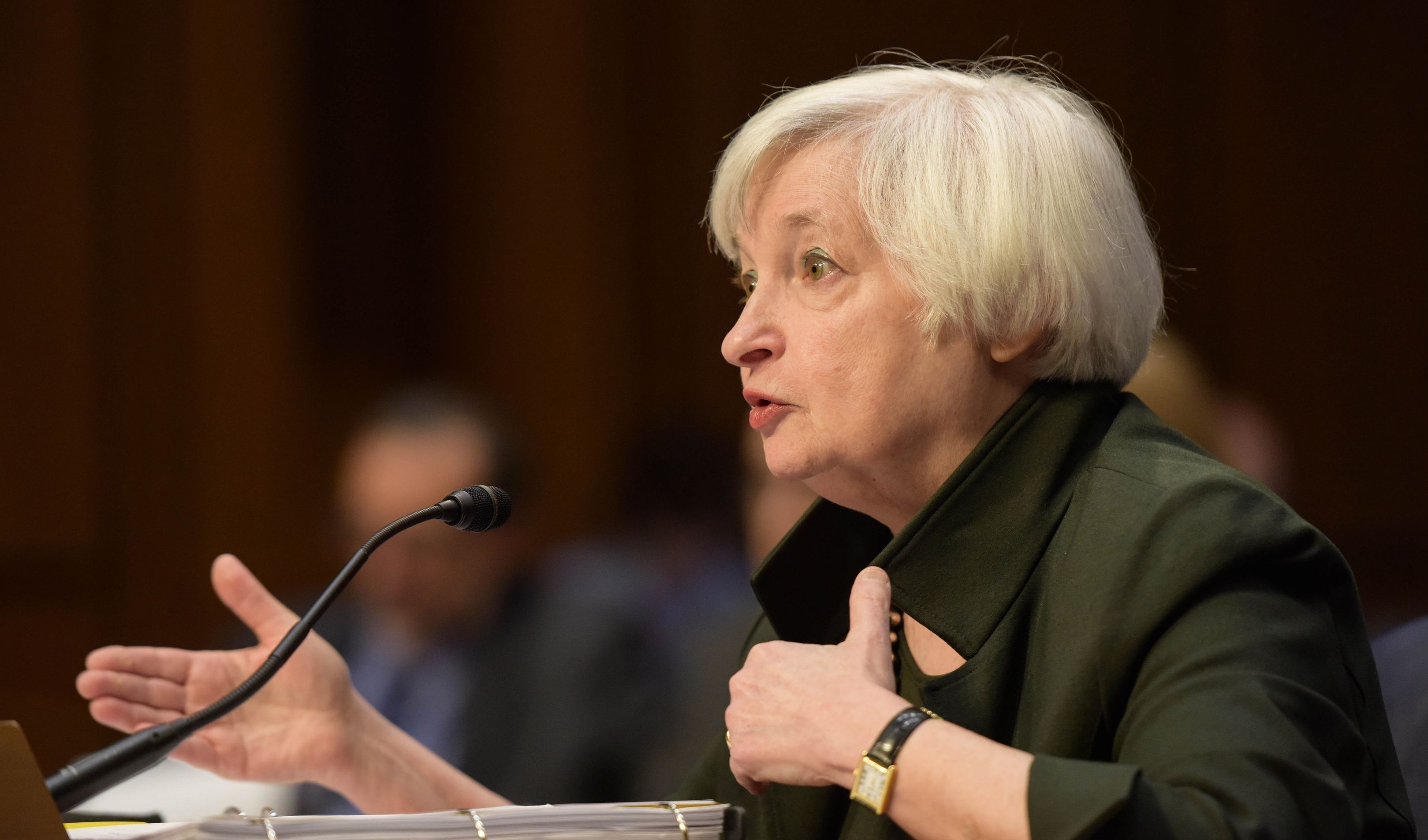 United States Secretary of the Treasury Yellen is presenting issue of debt crisis in America and suggests to raise the debt ceiling in order to avoid default