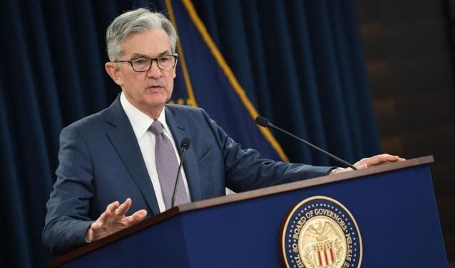The president of Fed, Powell is presenting his point view of inflation and taper