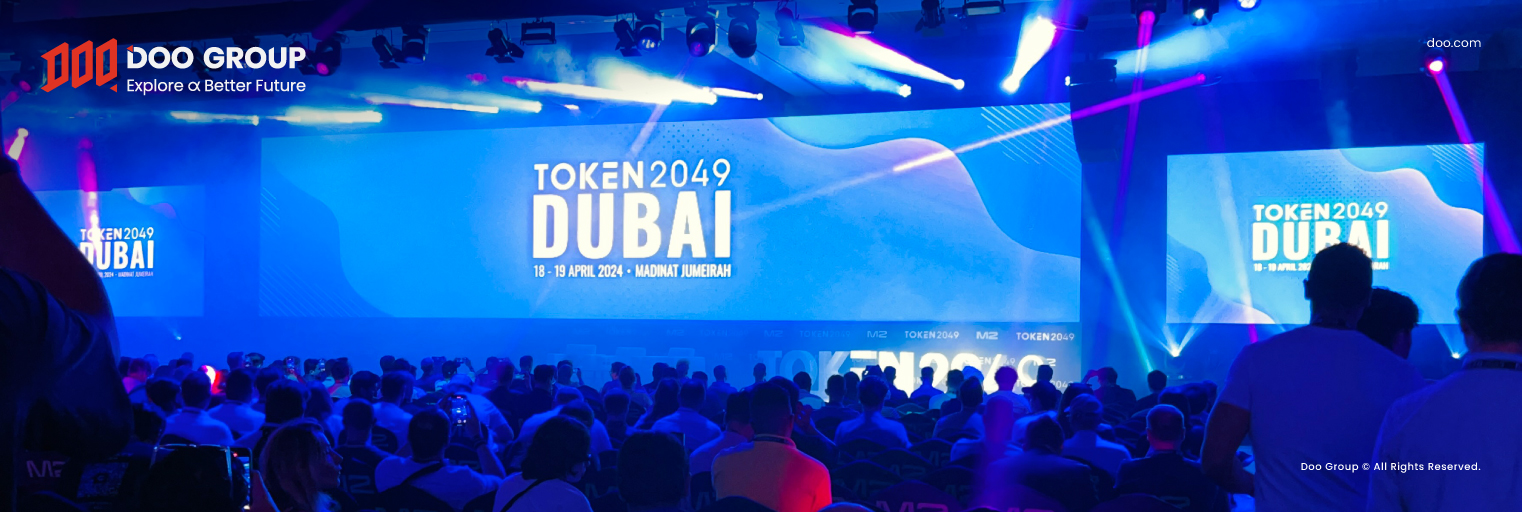 公司动态 | Doo Group 破浪前行：Token2049 迪拜峰会上彰显全球影响力  