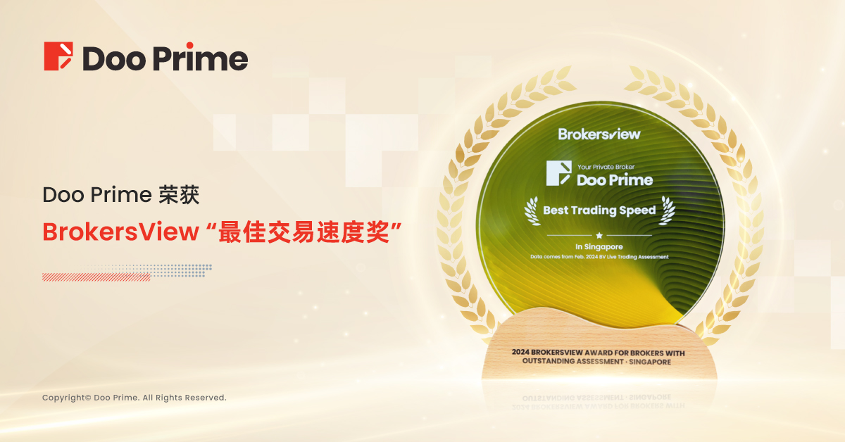 Doo Prime 荣获 BrokersView 2024 “最佳交易速度奖”